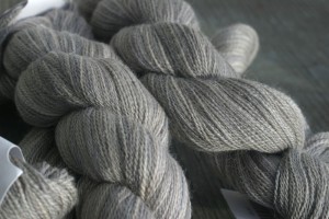 Shimmer Hand Dyed Lace Yarn, "Cumulus," from Knit Picks