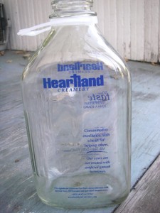 Local creamery, antibitoic & hormone free milk, and CHEAPER than the store brand milk!