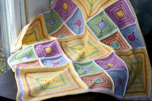 Circles, Stripes & Squares, for Caron International