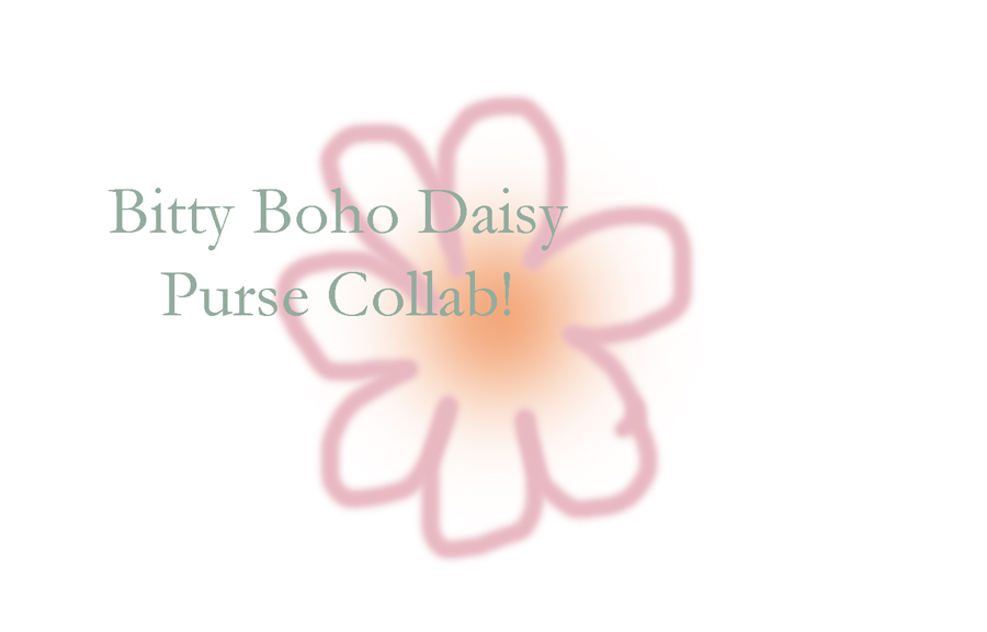 Bitty Boho Daisy purse collab (Only purchase for approved collab