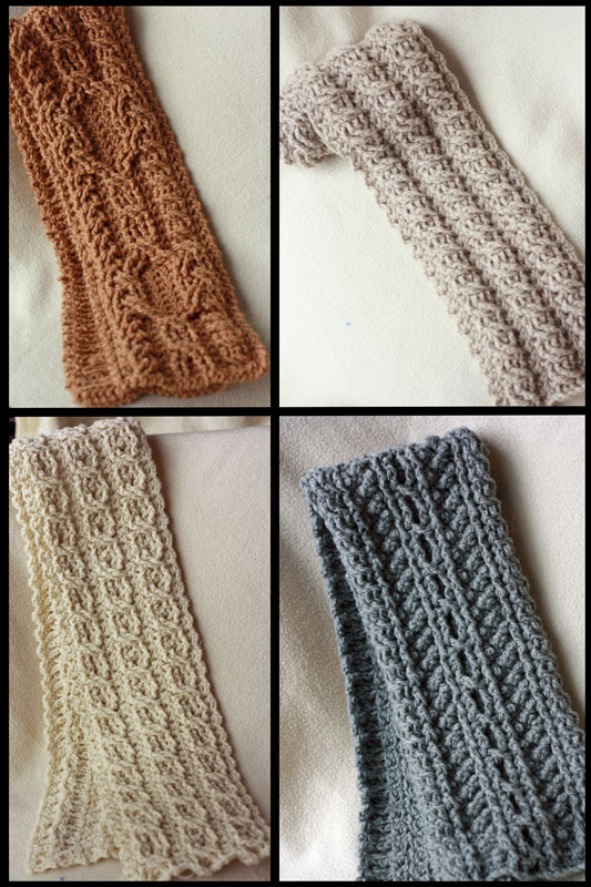 Canyon River Cable Scarves Canyon River Cable Scarves