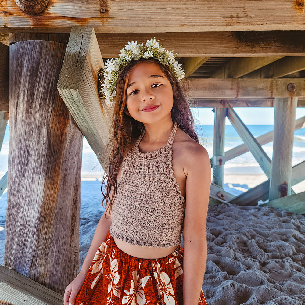 Handmade Chloe Halter Top, 100% Cotton Many Colors