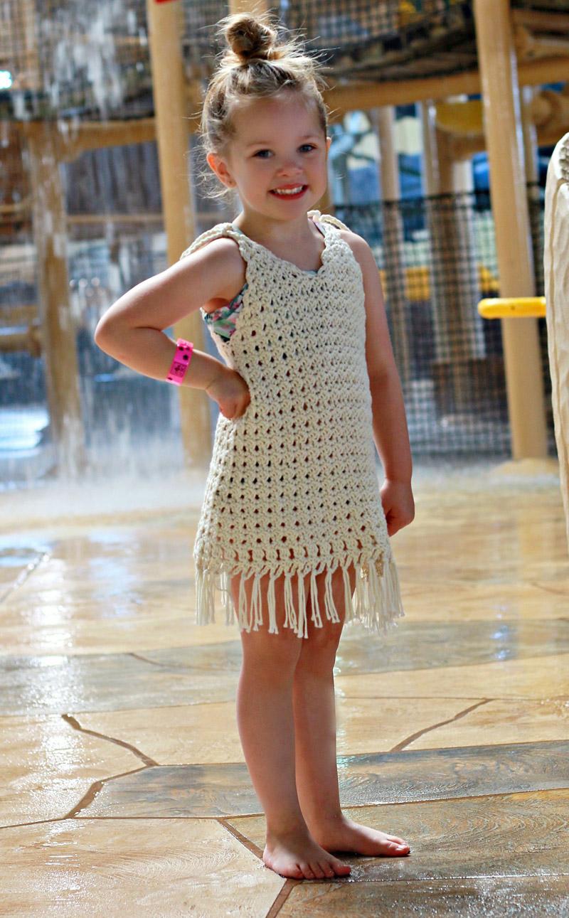 Fringe Cover Up For Kids