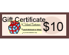 Gift Certificate $ 10.00