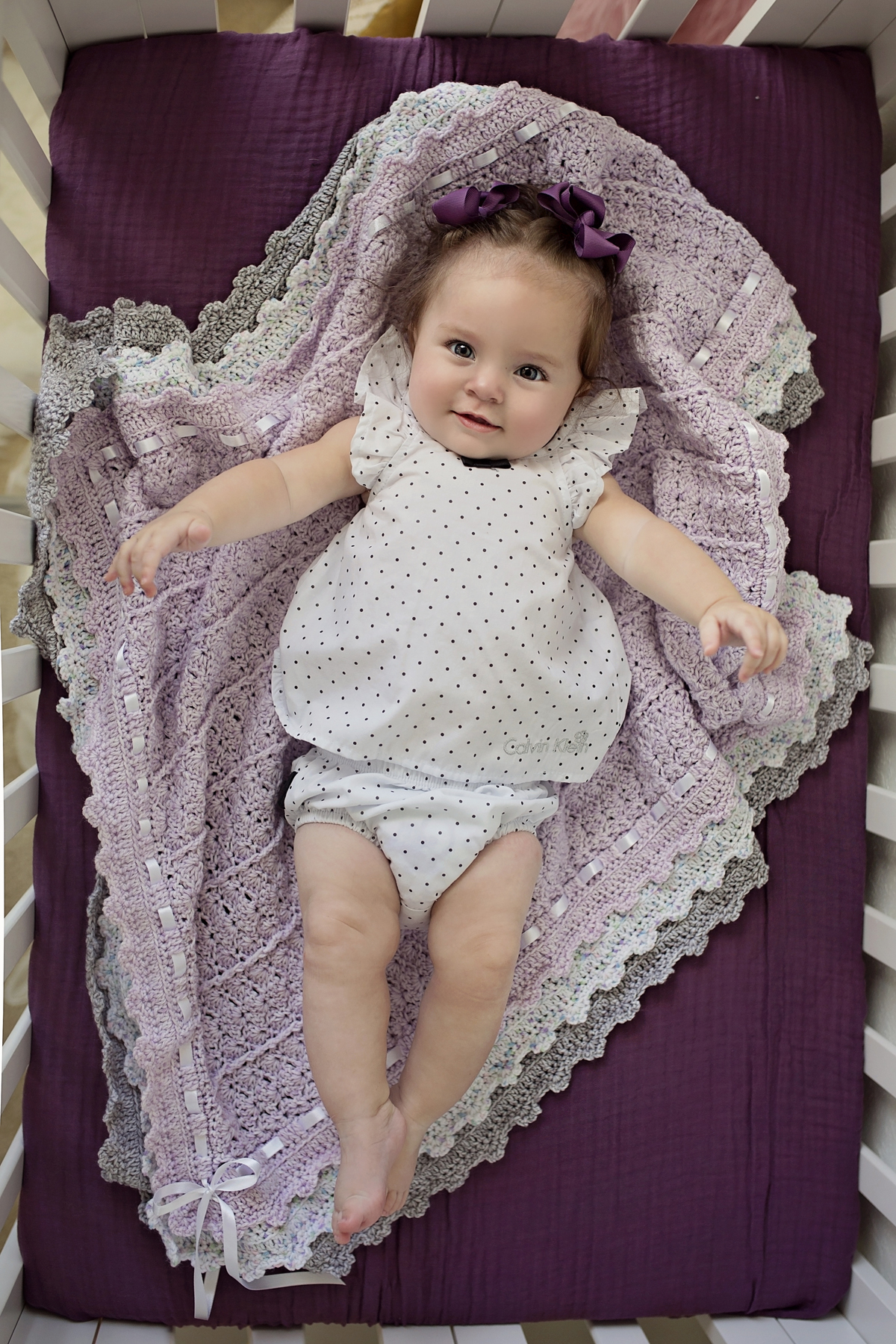 Painted Layers Afghan - Click Image to Close