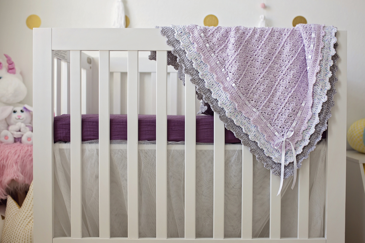 Painted Layers Afghan - Click Image to Close