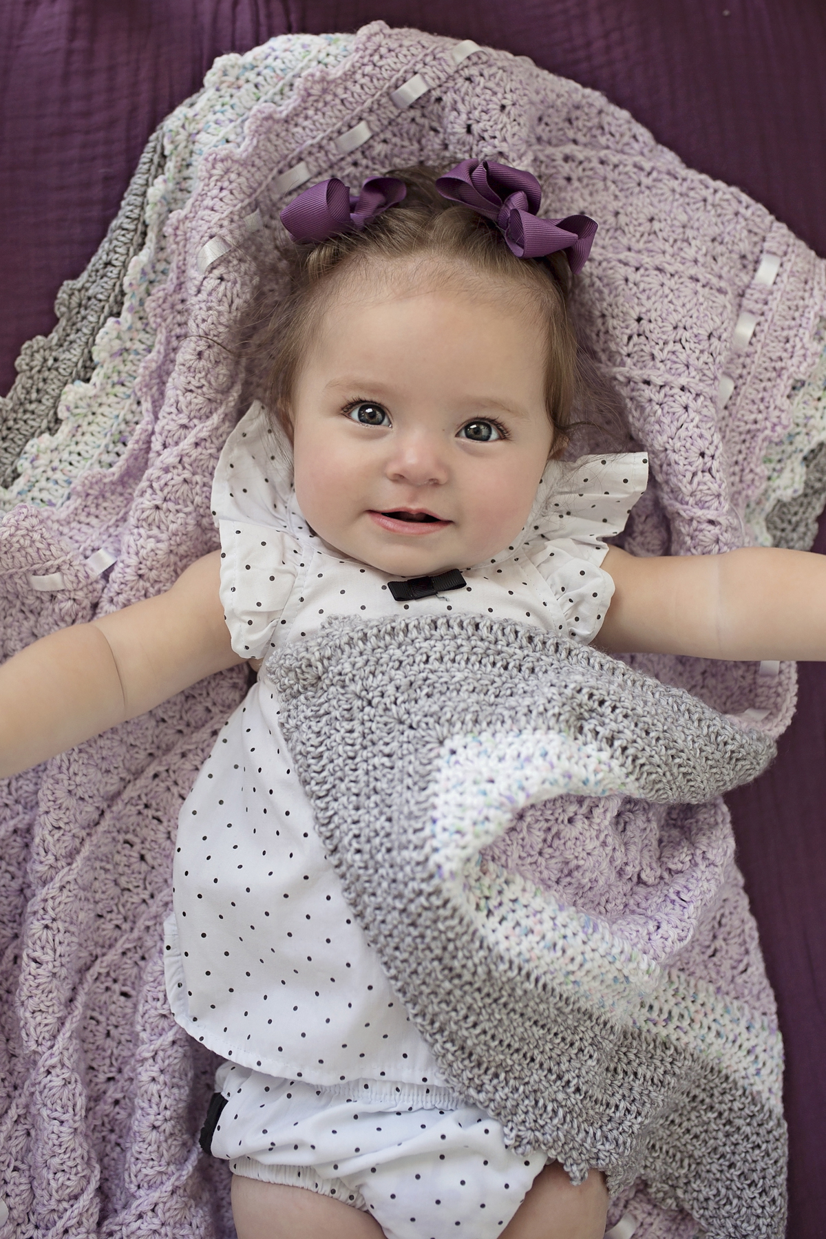 Painted Layers Afghan - Click Image to Close