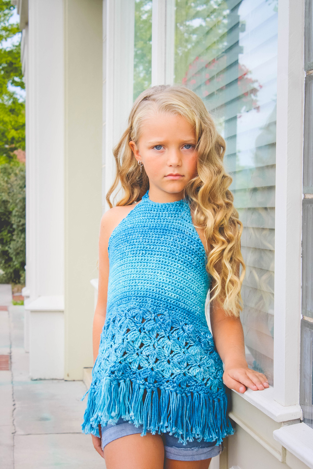 Rain Lily Halter Top