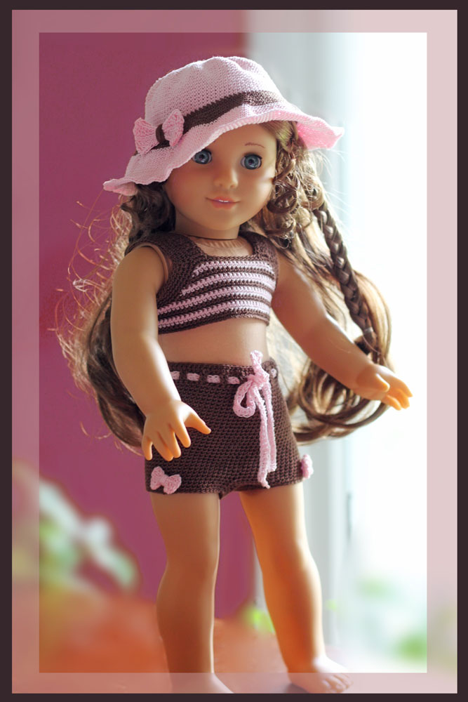 Sugar Bows Tankini and Sunhat