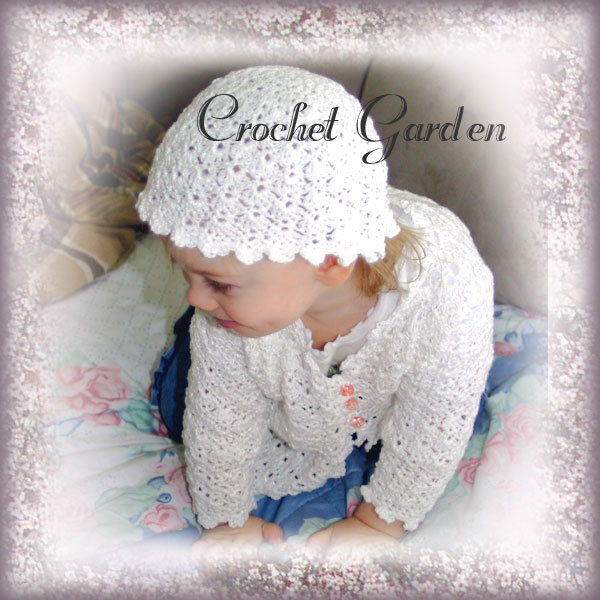 Sweet Miss Lacy Cardigan & Cap