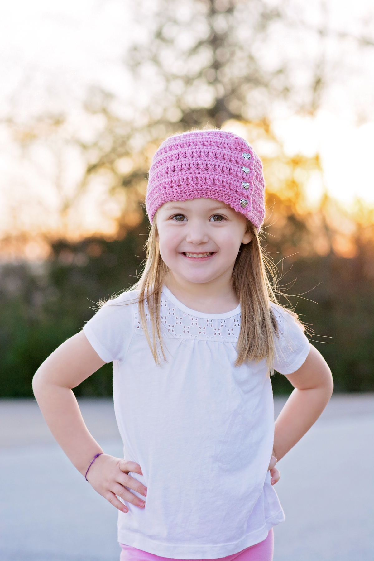 Textured Button Down Beanie 1 - 1 pattern