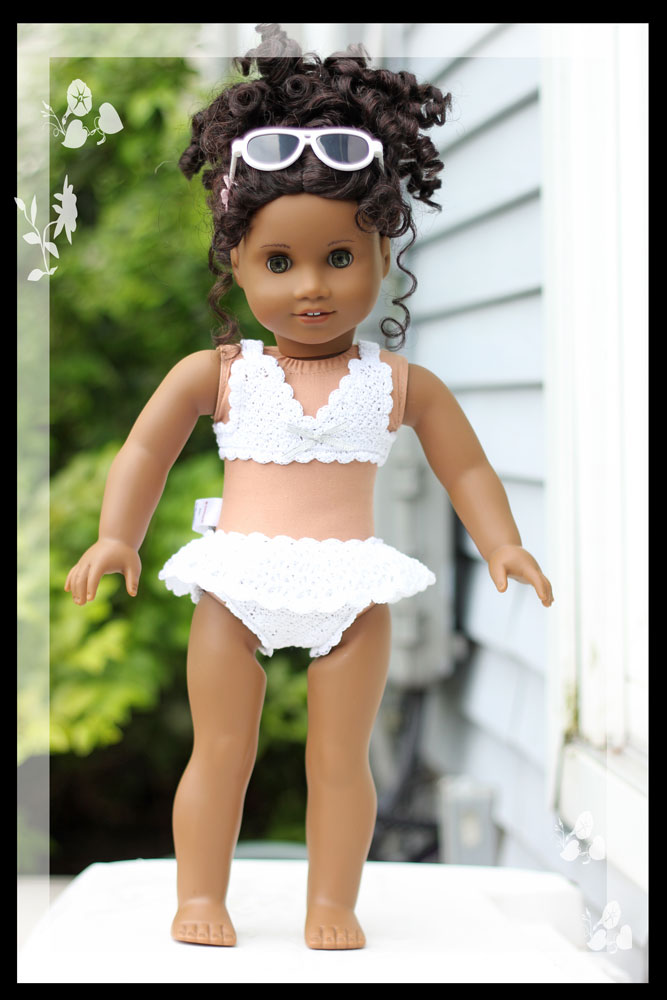 White Water Bikini - For 18" Dolls