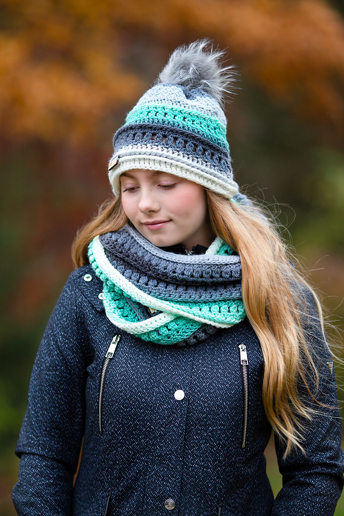 Wintergreen Hat And Infinity Scarf